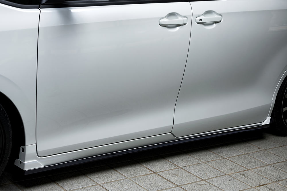 乐天商城 - エムズスピード ヴォクシー ヴォクシーハイブリッド VOXY 80系 ZRR80G ZWR80G 後期 サイドステップ 未塗装 3053-2212 M'z SPEED GRACE LINE グレースライン