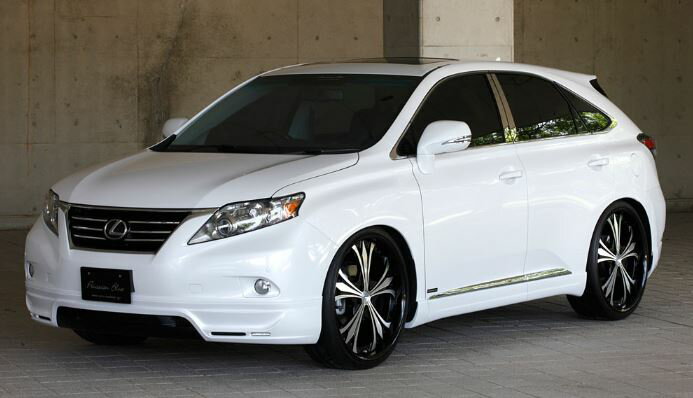 エムズスピード RX350 GGL1#W 前期 フロントグリル 塗装済 2331-4112-077/2331-4112-212 M'z SPEED LUV LINE ラヴライン