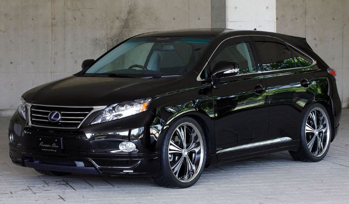 エムズスピード RX450h GYL1#W 前期 4点セット 未塗装 2331-s001 M'z SPEED LUV LINE ラヴライン