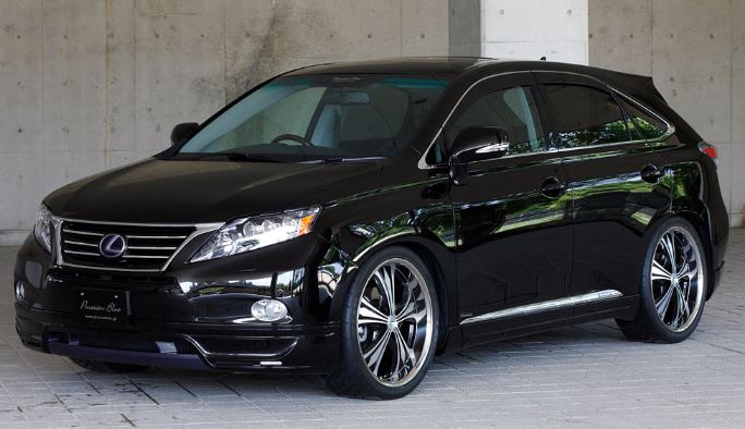 エムズスピード RX450h GYL1#W 前期 フロントグリル 未塗装 2331-4212 M'z SPEED LUV LINE ラヴライン