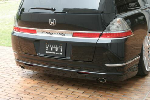 エムズスピード オデッセイ RB1 RB2 後期 リアアンダースポイラー 未塗装 3091-3132 M'z SPEED GRACE LINE グレースライン