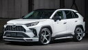 エムズスピード RAV4 MXAA54 AXAH54 4点セット ABS 2色塗り分け塗装 2411-s001-222 M'z SPEED LUV LINE ラ...