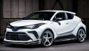 エムズスピード C-HR ZYX NGX 後期 4点セット 未塗装 2391-s002 M'z SPEED LUV LINE ラヴライン