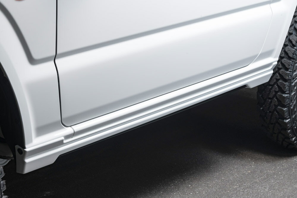 Rakuten - エムズスピード ジムニー JB64W サイドステップ ABS 未塗装 2401-2110 M'z SPEED LUV LINE ラヴライン