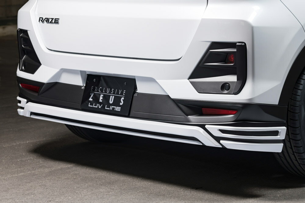 エムズスピード ライズ A200A リアアンダースポイラー ABS 未塗装 2421-3110 M'z SPEED LUV LINE ラヴライン