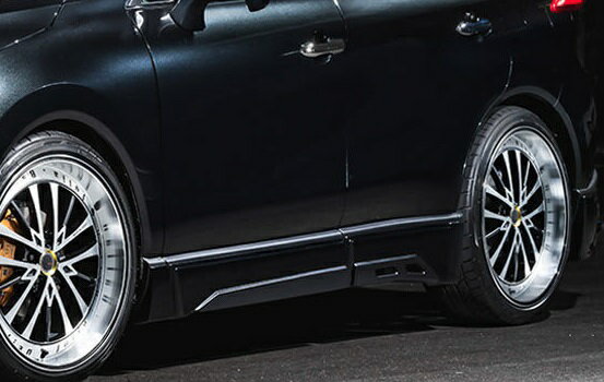 エムズスピード ハリアー ハリアーハイブリッド MXUA80 AXUH80 サイドステップ ABS 塗装済 2294-2110-219 M'z SPEED LUV LINE ラヴライン