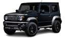 エムズスピード ジムニーシエラ JB74W 2点キット セット フロント・リア AES製 未塗装 2921-s001 M'z SPEED CROSS LINE ...