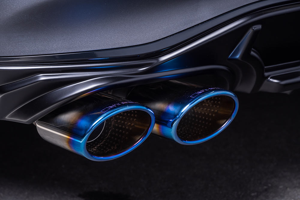 エムズスピード クラウンクロスオーバー TZSH35/AZSH35 エキゾーストカッター MZ109 2951-0245-02 M'z SPEED CROSS LINE