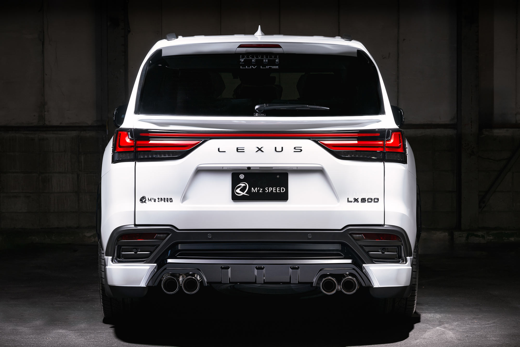 ���ॺ���ԡ��� LX600 VJA310W �ꥢ����������ݥ��顼 �����˥å����� �������६���˥å����ǥ� ABS�� �ɤ�ʬ������ 2382-3510-085 M'z SPEED LUV LINE ����饤��