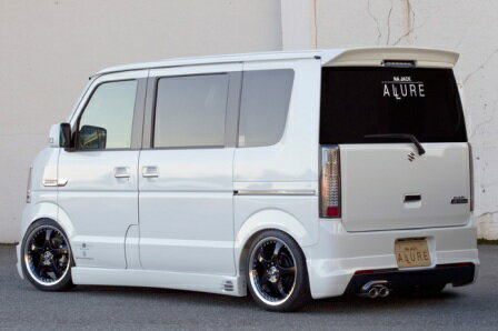 NAジャック ALLURE アリュール エブリィ ワゴン エブリー エブリイ DA64W 5型 リアハーフスポイラー Na jack