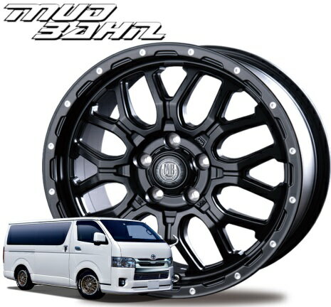 17インチ 5H114.3 7.0J+38 5穴 MUD BAHN XR-800M ホイール 4本 1台分セット マットブラック／ピアスポリッシュ BEST マッドバーン XR-800M ベスト CH