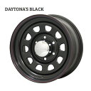 15インチ 5H114.3 7J 19 5穴 DAYTONA’S BLACK チェロキー ホイール 1本 ブラック MORITA デイトナブラック モリタ