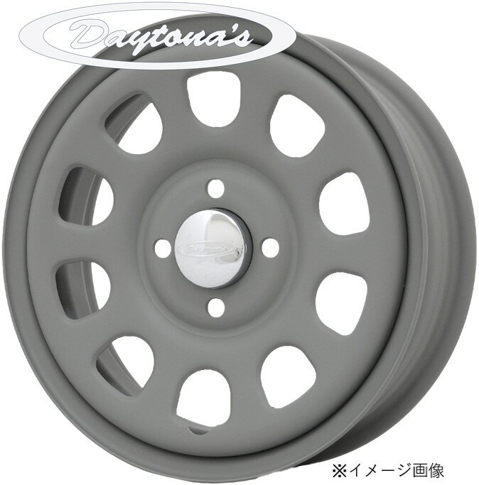 15インチ 6H139.7 6.5J+40 6穴 DAYTONA'S G2 ホイール 4本 マットグレー MORITA デイトナズ G2 モリタ