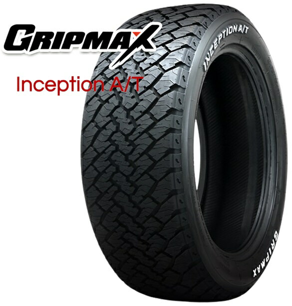 225/65R17 17インチ 1本 サマータイヤ 夏タイヤ グリップマックス インセプション エーティー GRIPMAX INCEPTION A/T M+S F