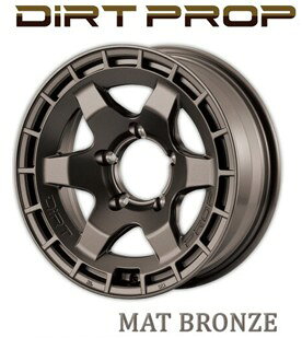 16インチ 5H139.7 5.5J+20 5穴 1本 ホイール DiRT PROP MOTOR FARM モーターファーム マットブロンズ
