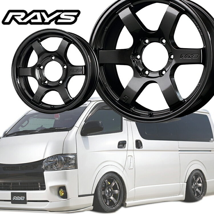 乐天商城 - 18インチ 6H139.7 9J+0 6穴 1本 ランクル ホイール gram LIGHTS 57DRX RAYS レイズ スーパーダークガンメタ