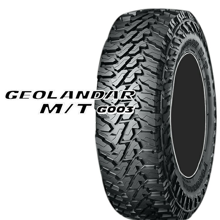 18インチ LT285/65R18 125/122Q 4本 SUV クロスオーバー用 マッドテレーン ヨコハマ ジオランダーM/T G003 YOKOHAMA GEOLANDAR S E4685