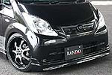 乱人 ムーヴ L175系 後期 フロントハーフスポイラー 未塗装 RANDO RANDO Style 乱人スタイル