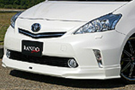 乱人 プリウスα ZVW40/41W フロントハーフスポイラー 未塗装 RANDO RANDO Style 乱人スタイル