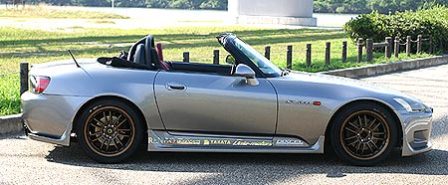 乱人 S2000 AP1 サイドスポイラー 未塗装 RANDO RANDO Style 乱人スタイル