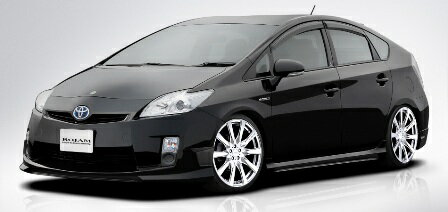 ロジャム プリウス 30系 ZVW30 前期 フロントリップ・サイド・リアリップセット FRP 未塗装 ROJAM IRT