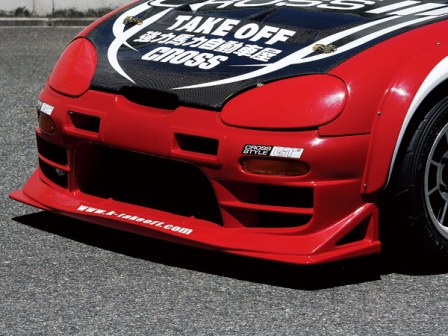 テイクオフ カプチーノ EA11R EA21R フロントバンパースポイラー FRP 未塗装 CGT0010 TAKE OFF CROSS STYLE GT クロススタイルGT