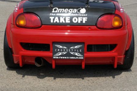 Rakuten - テイクオフ カプチーノ EA11R EA21R リアバンパースポイラー FRP クロススタイル TAKE OFF 配送先条件有り