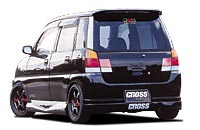 テイクオフ プレオ RA1 RA2 リアアンダースポイラー FRP クロス TAKE OFF 配送先条件有り