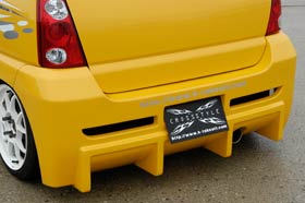 テイクオフ プレオ RA1 RA2 リアバンパー クロススタイル TAKE OFF 配送先条件有り