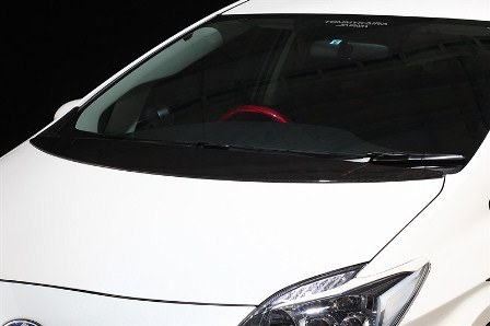 ロウェン プリウス ZVW30 前期 ボンネットスポイラー RR-GT FRP 未塗装 1T001B00 ROWEN ECO-SPO Edition