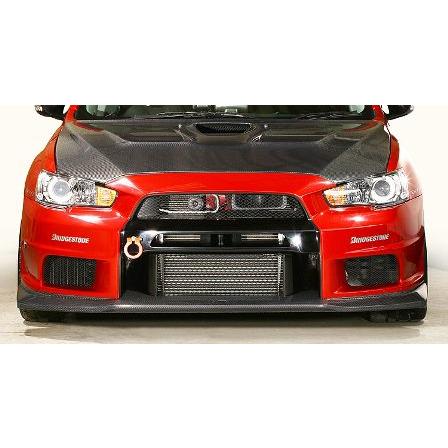 バリス ランサーエボリューション10 ランエボX CZ4A フロントバンパー 09ver アンダーリップ部カーボン 未塗装 VAMI-120 VARIS