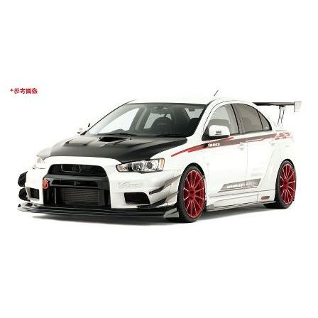 バリス ランサーエボリューション10 ランエボX CZ4A アンダーリップ（交換部品） ワイドボディーバージ..