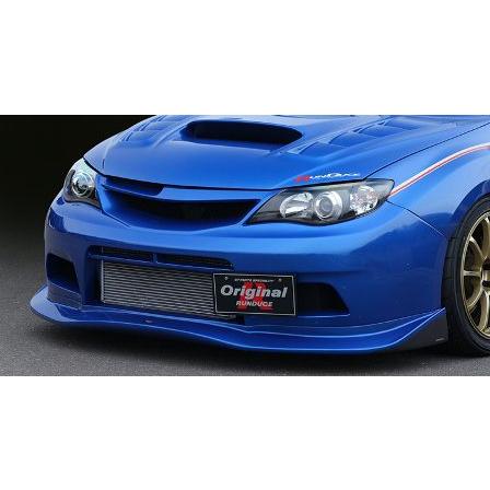 バリス インプレッサ GRB リップスポイラー単品（交換部品） コラボレーションエアロ FRP 未塗装 VOSU-003 VARIS