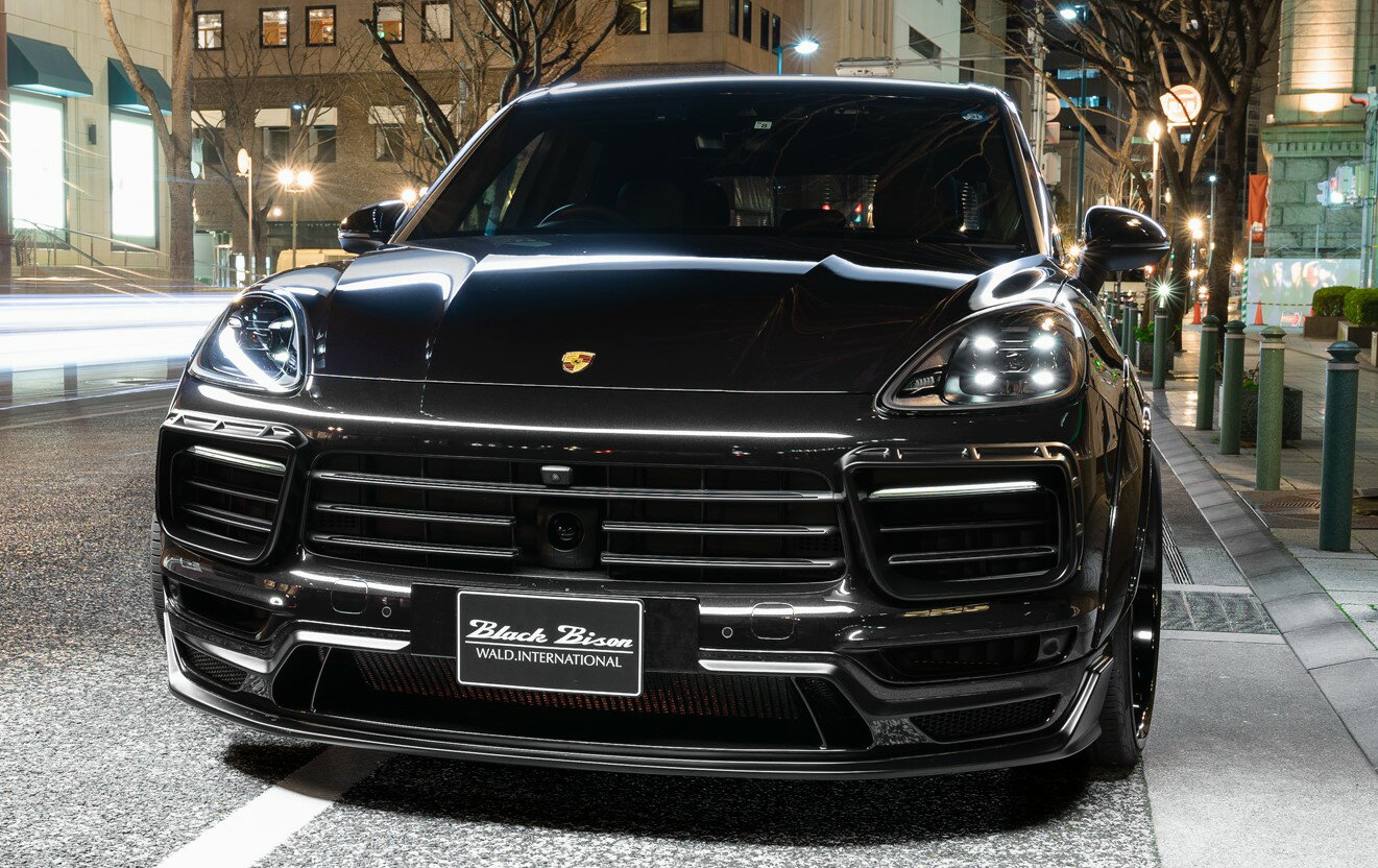 ������� �ݥ륷�� 3�����å� ̤���� WALD Sports Line Black Bison Edition ���ݡ��ĥ饤��֥�å��Х�...