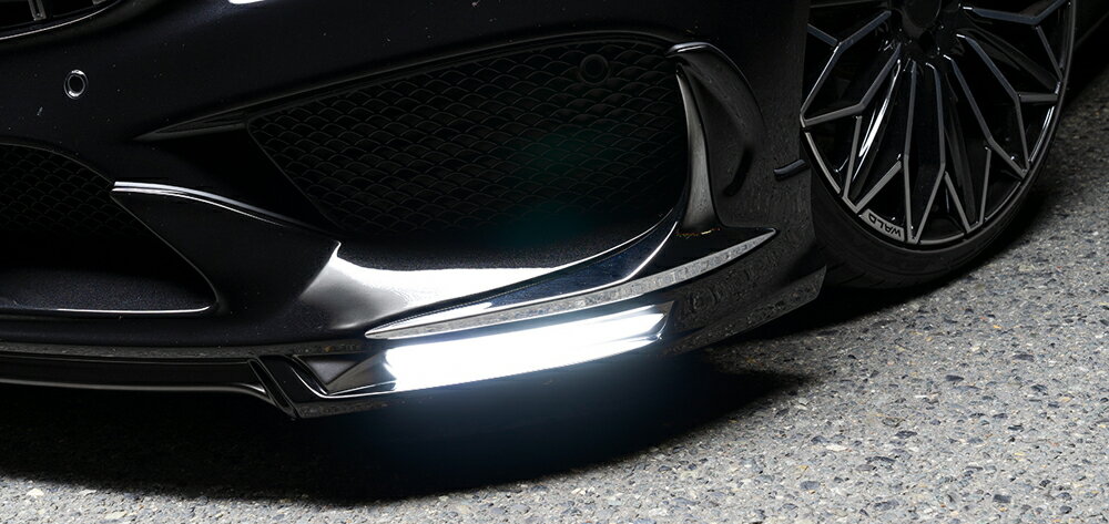 ヴァルド メルセデス・ベンツ W205 LEDランプ フロントスポイラー用(LEDL001) WALD Executive Line エ..