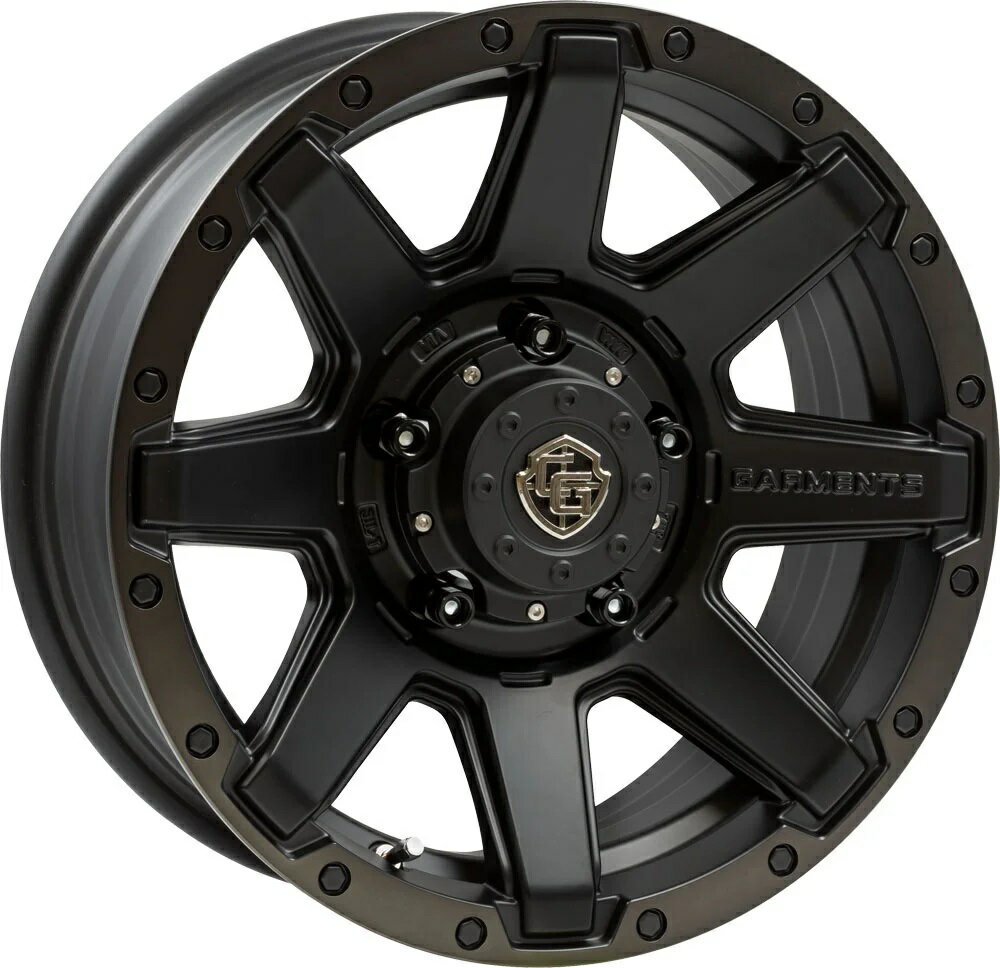 WEDS ウェッズ クロスオーバーガーメンツ スタイルU ジムニーシエラ 用 ホイール 16インチ 5H139.7 6J-5 1本 5穴 マットブラッククリア