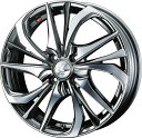WEDS ウェッズ LEONIS TE ホイール 15インチ 4H100 4.5J+45 1本 4穴 レオニス BMCMC ブラックメタルコート/ミラーカット