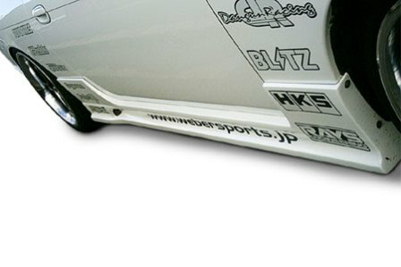 ウェーバースポーツ シルビア S14 後期 サイドステップ FRP 未塗装 WEBER SPORTS(2.0)