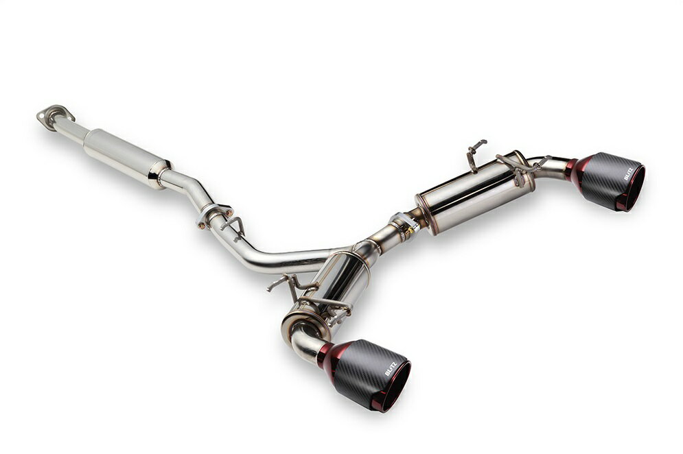 ブリッツ スイフトスポーツ CBA-ZC33S マフラー 2本出し 63180C BLITZ NUR-SPEC CUSTOM EDITION ニュルスペック カスタムエディション W