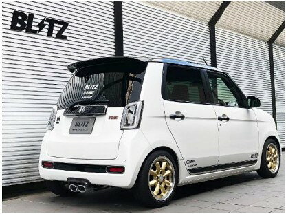 ブリッツ N-ONE 6BA-JG3 マフラー 2本出し 63577 BLITZ NUR-SPEC CUSTOM EDITION ニュルスペック カスタムエディション