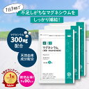 【スーパーSALE 10%OFF 2860円→2574円】マグネシウム(海藻・米ぬか成分配合)300mg 3袋セット(90日分) ◆ サプリメント 健康食品 国産 女性 男性 サポート サプリメント 健康食品 ヘルスケア 納豆 おすすめ プレゼント 送料無料