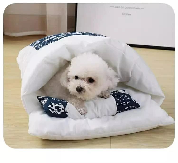 乐天商城 - ペットベッド洗えるふわふわ冬用猫犬布団クッションS/M/L/XLペットハウス猫用小型犬用ペットマットネコベッドキャットハ