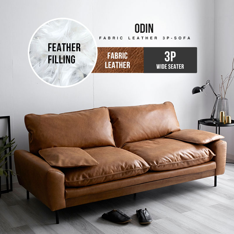 ソファー 3人掛け 合皮 × 天然木 北欧 ソファ おしゃれ 3P 三人掛け 3人掛けソファー 3人 三人掛け リビングソファ ファブリックソファ ローソファ 肘付きソファ 椅子 ワイド ヴィンテージ かわいい オシャレ リビング シンセティックレザー モダン 完成品 ブラウン 茶色