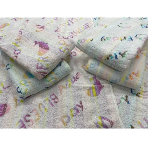 ミニバスタオル3枚セット 無撚糸 ふんわり かわいい おしゃれ ジャガード タオル 薄手 お財布 やさしい カラフル ブルー系 ピンク系 オレンジ系 smile ocean ミニバスタオル3枚セット 無撚糸 ふんわり かわいい おしゃれ ジャガード タオル 薄手 お財布 やさしい カラフル ブルー系 ピンク系 オレンジ系 smile ocean