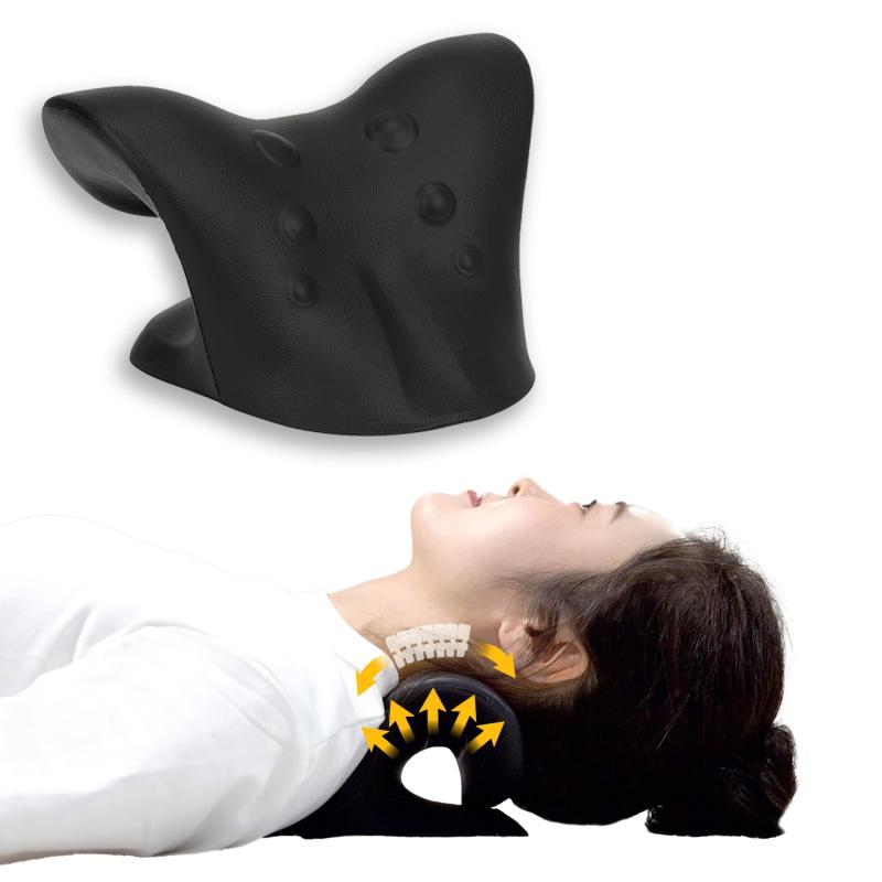 首枕 首 ストレッチ 1日3分 ネックピロー 首 肩 肩甲骨 伸ばす 枕 首まくら 健康器具 OSHAMY V型