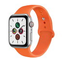適合Apple 腕時計 バンド 40mm 44mm 38mm 42mm バンド シリコン製柔らかい ォッチバンド コンパチブルfor Apple 腕時計 シリーズ6/5/4/3/SE に対応