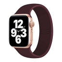 Huoct コンパチブル apple watch バンド アップルウォッチ バンド iwatch バンド スポーツバンド 38mm 40mm 42mm 44mm apple watch series 6/5/4/3/2/1/SE対応 柔らかいシリコン素材