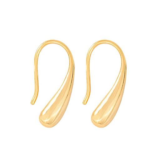 [グラムジュエリー] ピアス しずく型 レディース しずく シンプル 小さめ フックピアス 雫 ドロップ プレゼント 女性 妻 彼女 人気 シルバー925 プラチナ ゴールド
