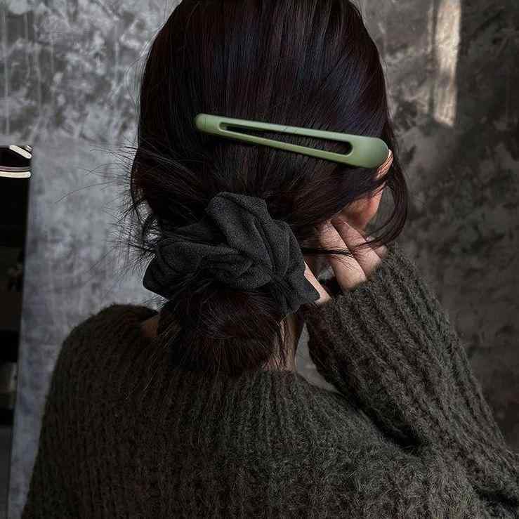 レディース ヘアクリップ ダックビル型 サイド用 前髪用 大型 後頭部用 シンプル 韓国 高級感 多用途 ユニーク スタイリッシュ 髪飾り アクセサリー