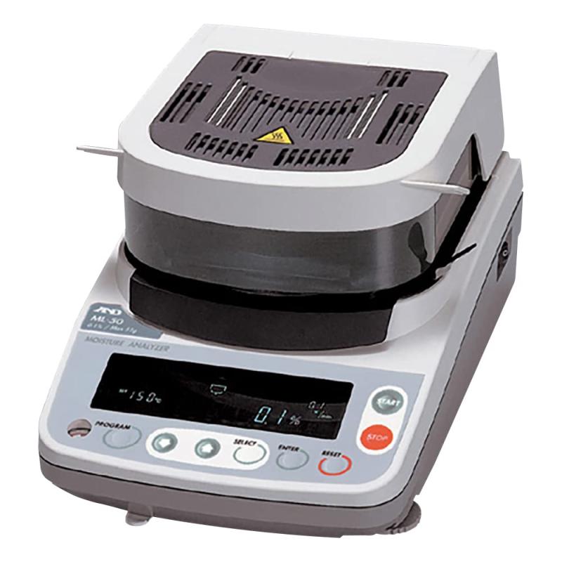 A&D 加熱乾燥式水分計 ML-50 ひょう量:51g 最小表...(3)